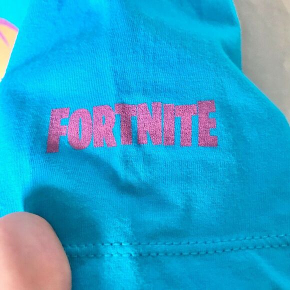 3/$20 Fortnite NWT Men's XL Blue Cuddle Team Leader T-Shirt 100% Cotton - Picture 5 of 9